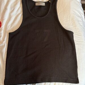 Fear of God Essentials Brown Knit Top